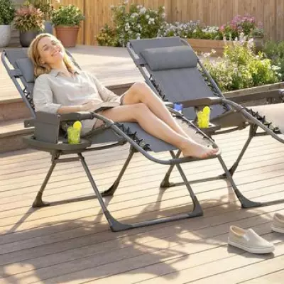 Reclining Sun Loungers Reduced to £27 Each in Flash Bank Holiday Deal