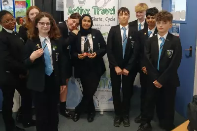 School Travel Ambassadors Win £200 Award in Solihull Council Pitch