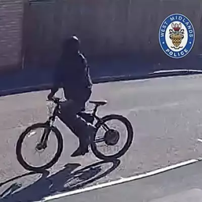 Solihull Bike Thief in Ski Mask Snatches Gold Chain from Woman