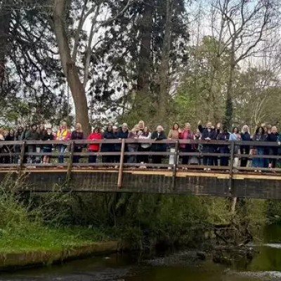 Solihull Women's Stride Squad: 100 Join Mental Health Walk
