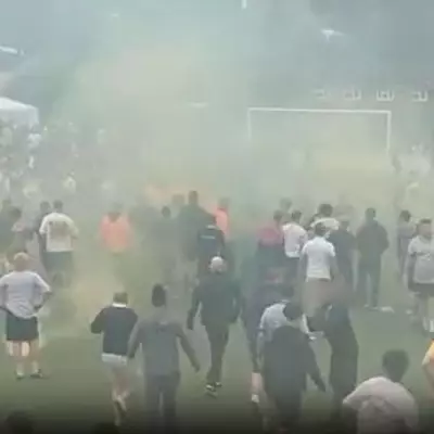 Teen Arrested After Flare Thrown Into Crowd at Midland Play-Off Match