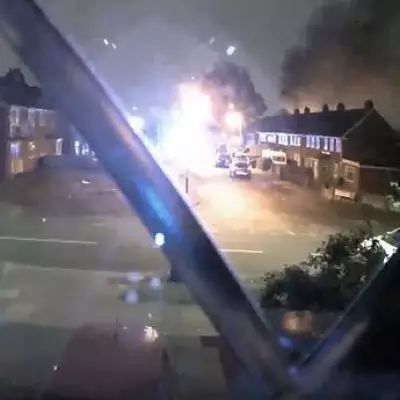 Twenty Firefighters Tackle Large Shed Fire in Birmingham Street