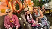 104-Year-Old Beatrice Whiteman Celebrates Birthday at Epsom Care Home