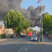 70 Firefighters Battle Blaze at Kosher Kingdom Supermarket in Golders Green