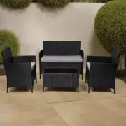 Amazon Shoppers Hail 'Absolute Bargain' Rattan Garden Furniture Set Under £150