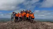 Beesure Team Tackles Black Mountains for Friend's Cancer Recovery