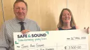 Derby Rotary Club raises £3,500 for Safe and Sound charity