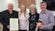 East Leake residents honoured for saving allotment holder's life