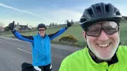 Father Cycles Over 1,000 Miles for Epilepsy Charity After Daughter's Diagnosis