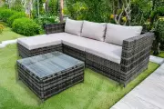 Garden Furniture Deal: Rattan Sofa Set at Amazon