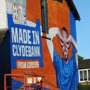 John McGinn Mural Appears in Aston Villa Star's Hometown of Clydebank