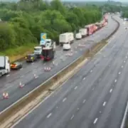 M5 Rush Hour Closure: Heavy Rain Delays Emergency Resurfacing