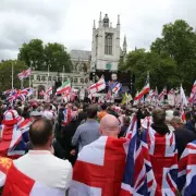 Man Guilty of Racist Abuse at Tommy Robinson Rally in London