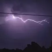 Massive Lightning Storm Hits West Midlands After Heatwave