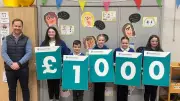 Persimmon Donates £1,000 to Llangynwyd Primary School Outdoor Project