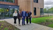 Tom Morrison MP Blown Away by New Moya Cole Hospice in Heald Green