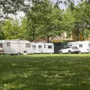 Travellers Set Up Illegal Encampment at Birmingham Park