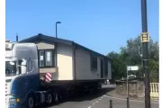 Watch: Lorry Hauling Caravan Reverses Through Narrow Birmingham Bridge