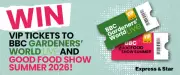 Win VIP Tickets to BBC Gardeners' World Live & Good Food Show Summer 2026
