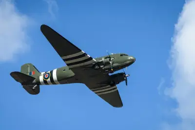 Battle of Britain Memorial Flight Flyover Times for West Midlands Today