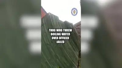 Birmingham Man Jailed 14.5 Years for Throwing Boiling Water Over Police Officer