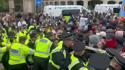 Birmingham protest arrests: 1,000 at Britain First and counter demos, four held