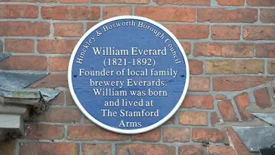Blue plaque unveiled for Everards brewery co-founder William Everard in Groby