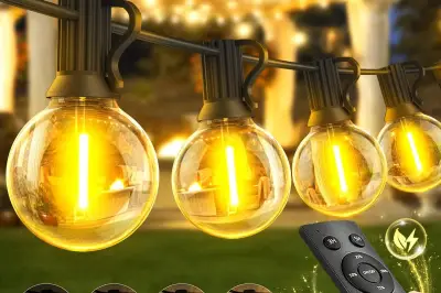 Brighten Your Garden with Waterproof Festoon Lights