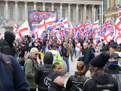 Britain First Rally in Birmingham: Hate Won't Solve Real Problems