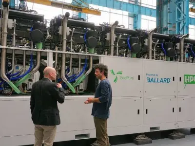 Canadian Ballard Power Systems Acquires Newcastle Hydrogen Firm GeoPura in £301m Deal