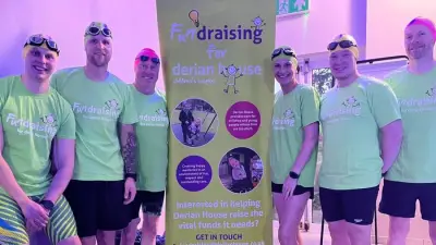 Fylde swimmers complete 24-hour relay, raise £9,359 for children's hospice
