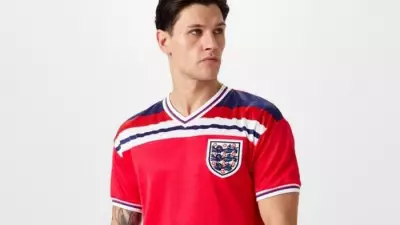 Get England's 1982 Away Shirt for Under £10: Best Deal