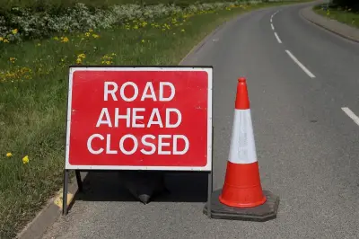 Lane Closure Continues After Manhole Collapse in Birmingham
