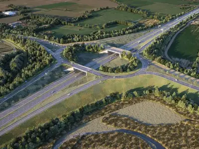 M5 Junction 10 Upgrade Cost Rises to £407m as Golden Valley Plan Approved