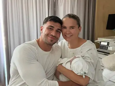 Molly-Mae Hague and Tommy Fury Reveal Baby Son's Name Midas in Fight Night Announcement