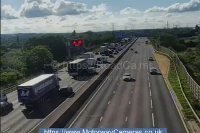 Motorists Warned to Expect Delays on M6 After Multi-Vehicle Collision