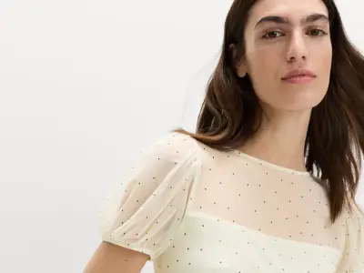 M&S £20 Mesh Polka Dot Top Praised by Shoppers as Summer Must-Have