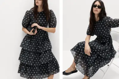 M&S Polka Dot Midi Dress Sale: Summer Occasion Wear
