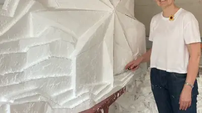 New Public Art Sculpture 'Milestone - Compass' Unveiled for Sheffield