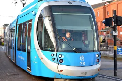 No Tram Services Between Stations in West Midlands Due to Fault