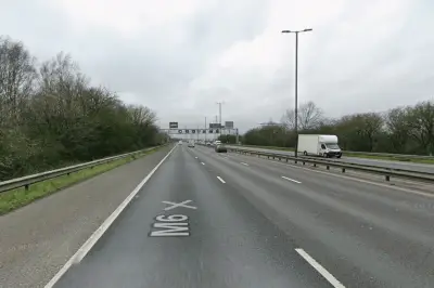 Welfare Concern Closes All Lanes on M6 Near Sutton Coldfield