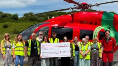 Wheels for Wales car festival raises over £22,800 for Wales Air Ambulance