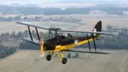 1944 Spitfire and Tiger Moth Collision at Lympne Kills Two Pilots