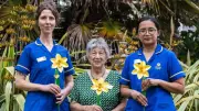300 Handcrafted Metal Daffodils Create Remembrance Garden at Marie Curie Hospice