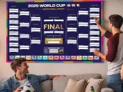 Amazon Football Fans Grab £8.49 World Cup 2026 Wall Chart for Match Tracking
