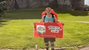 Boxer Ewan Rees Overcomes Injuries in Epic Welsh Run for Brain Tumour Charity