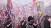 Britain First Remigration March in Birmingham Draws Small Crowd