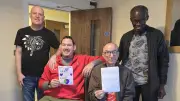 Bromley FC Fans with Learning Disabilities Create Handmade Cards for Club