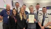 Call Handler Honoured with Royal Humane Society Award for Saving Suicidal Woman