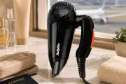 Compact Babyliss Travel Hair Dryer Saves Luggage Space for Holidaymakers